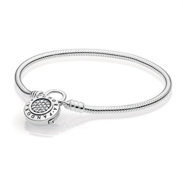 Sterling silver padlock clasp online