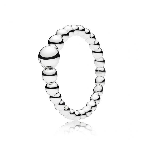 Pandora String of Beads Ring (48, Silver)