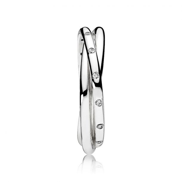 Swirling symmetry ring sale