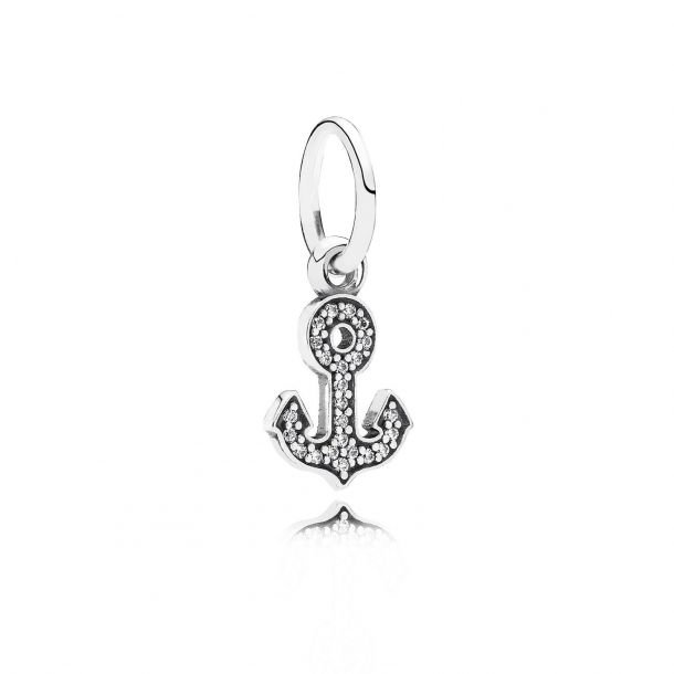 Pandora fleur de lis dangle charm top
