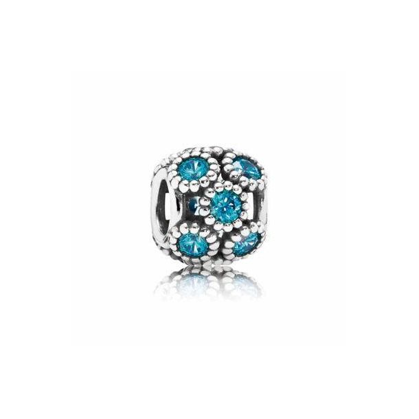Pandora Teal Studded Lights Charm