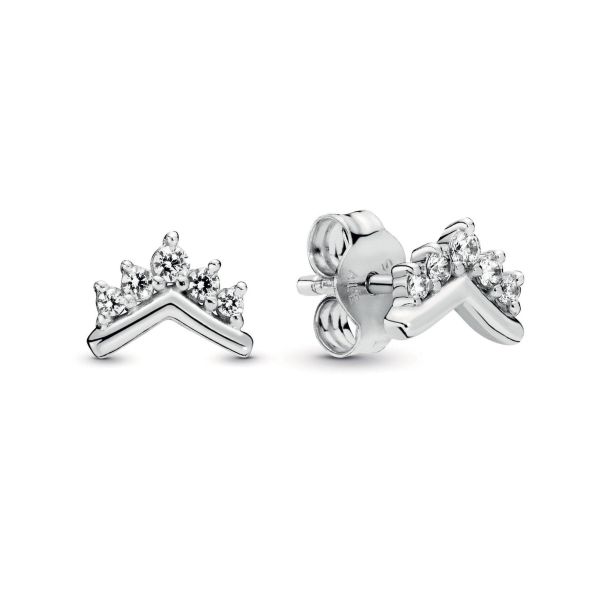 Pandora tiara shop wishbone earrings