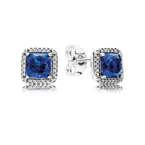 Blue timeless new arrivals elegance stud earrings