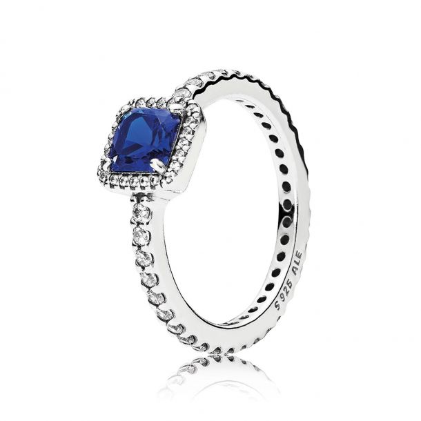 Normalisatie bleek Zonnig Pandora Timeless Elegance Ring, True Blue Crystal & Clear Cubic Zirconia |  REEDS Jewelers