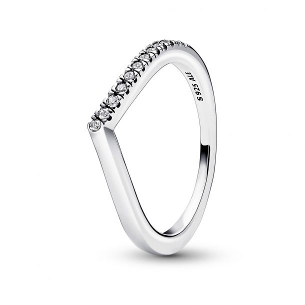 Pandora Timeless Wish Half Sparkling Ring REEDS Jewelers
