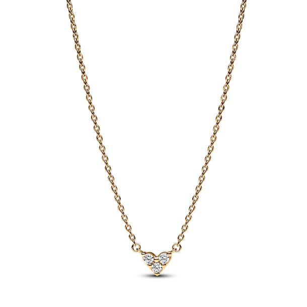 Pandora 14k gold necklace new arrivals