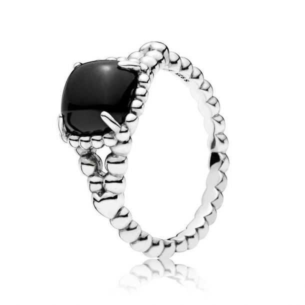 Pandora Vibrant Spirit Ring Black Crystal REEDS Jewelers