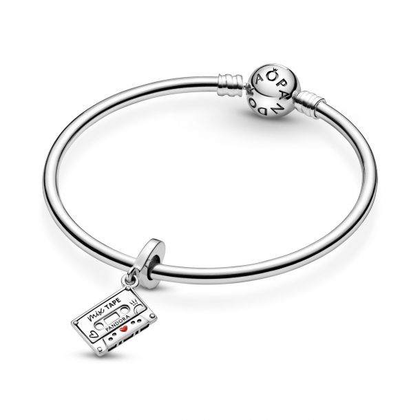 Pandora vintage shop cassette dangle charm