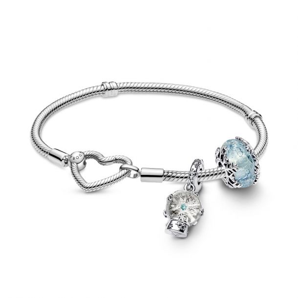 nær ved klo dobbelt Pandora Winter Snowflake Bracelet Set | 7.5 Inches | REEDS Jewelers