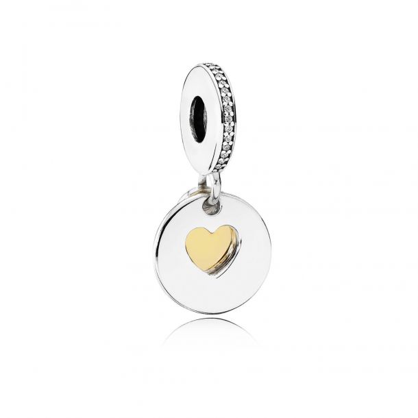 Pandora You and Me Forever Dangle Charm Clear Cubic Zirconia REEDS Jewelers
