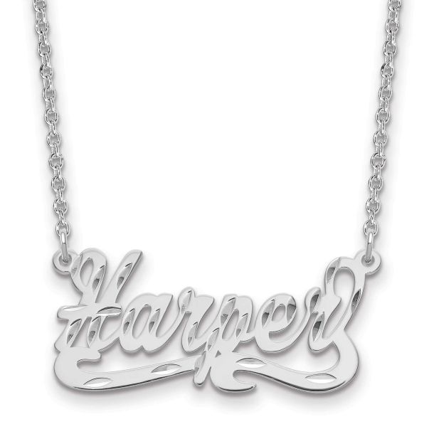 Custom Dainty Layered Name Choker Necklace – Personalized Gold/Silver Nameplate Pendant For Women - View #6