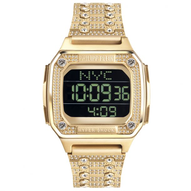 Philipp Plein Hyper Shock Digital Crystal Accent and Ion