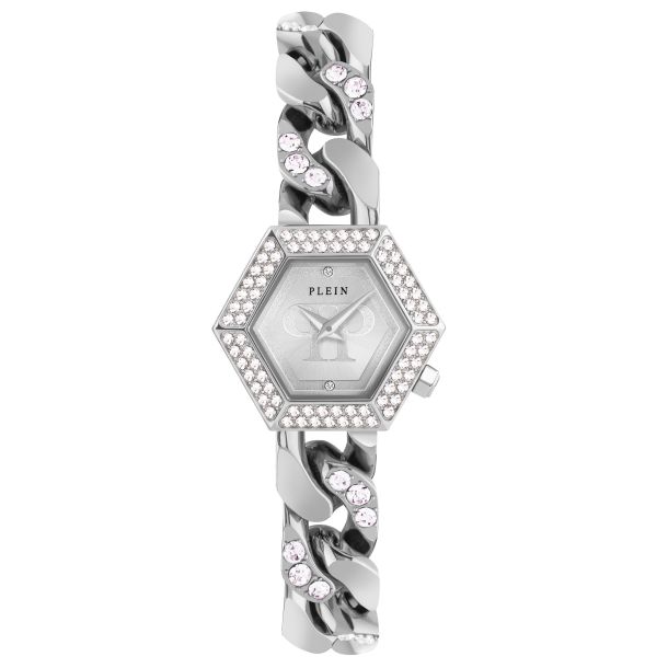 腕時計その他 Philipp Plein The Hexagon Groumette Crystal Watch Philipp Plein The Hexagon Groumette Crystal Accent and