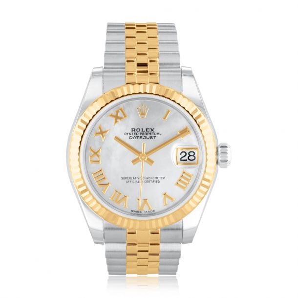 Previously Owned Ladies' Rolex Oyster Perpetual Datejust 31 Rolesor