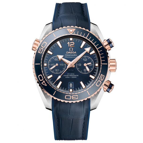 Omega seamaster 2025 chronograph leather strap