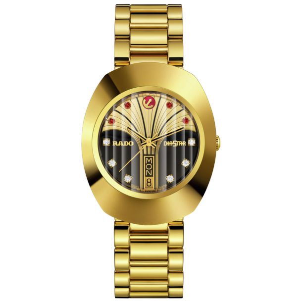 Rado watches in golden color top