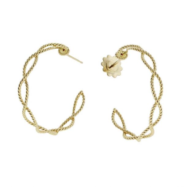 Roberto coin barocco clearance earrings