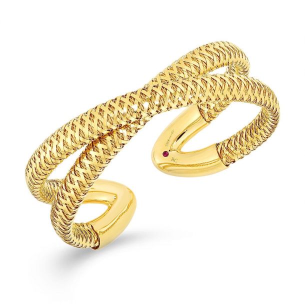 Roberto coin outlet cross bracelet