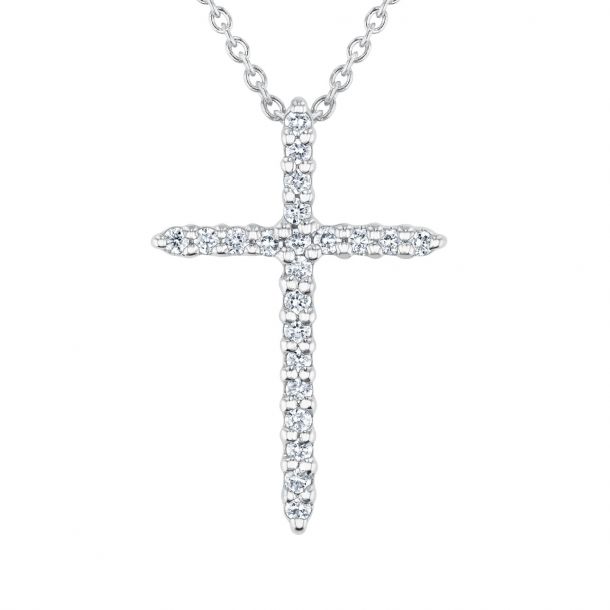 Roberto coin online small cross necklace