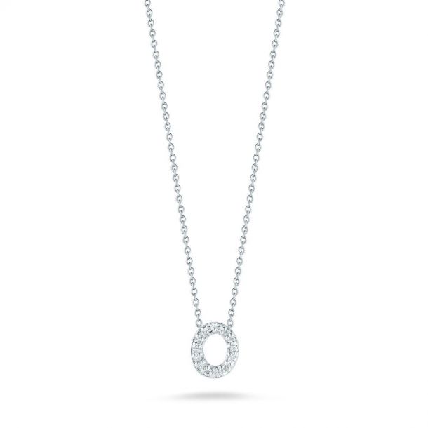 Roberto coin on sale initial pendant