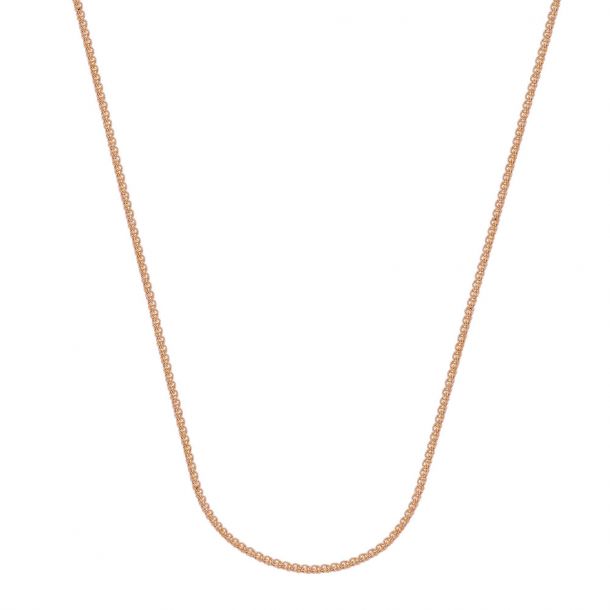 Rose gold wheat chain deals