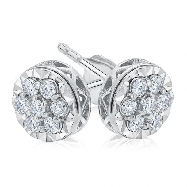 Reeds diamond clearance stud earrings