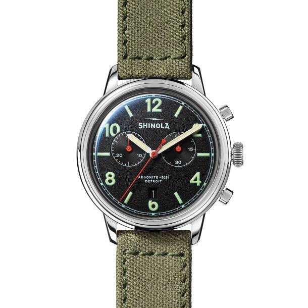 Shinola chronograph deals watches
