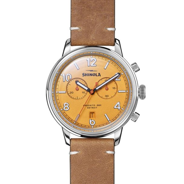 Shinola watch leather band online