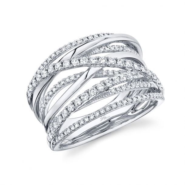 Diamond criss cross best sale band
