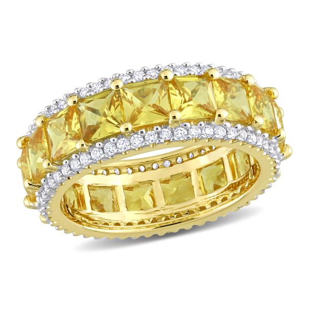Genuine yellow sale sapphire ring