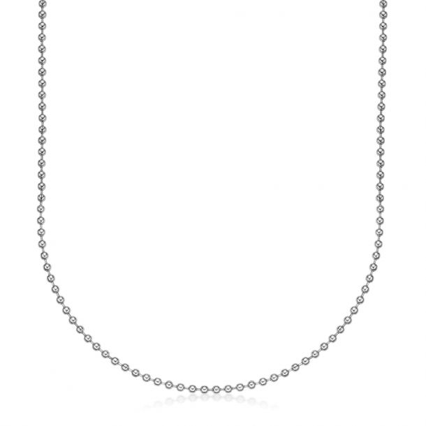 Stainless Steel Bead Chain Necklace | 3mm | REEDS Jewelers