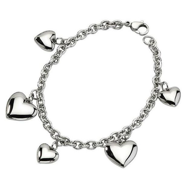 Heart Multi Chain Bracelet main image 1