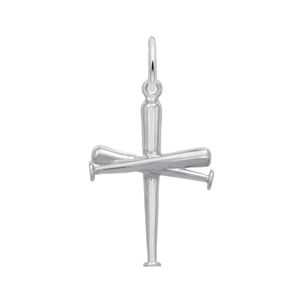Baseball cross charm store