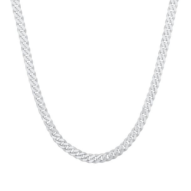 7mm sterling silver curb cheap chain