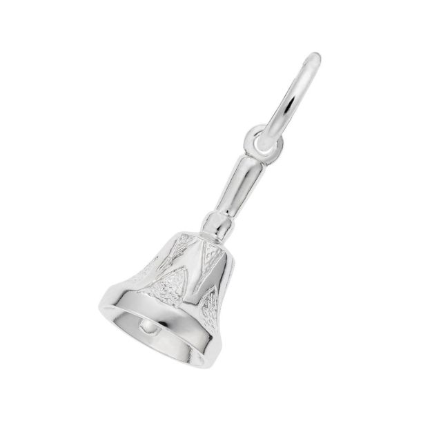 Sterling silver bell charms discount