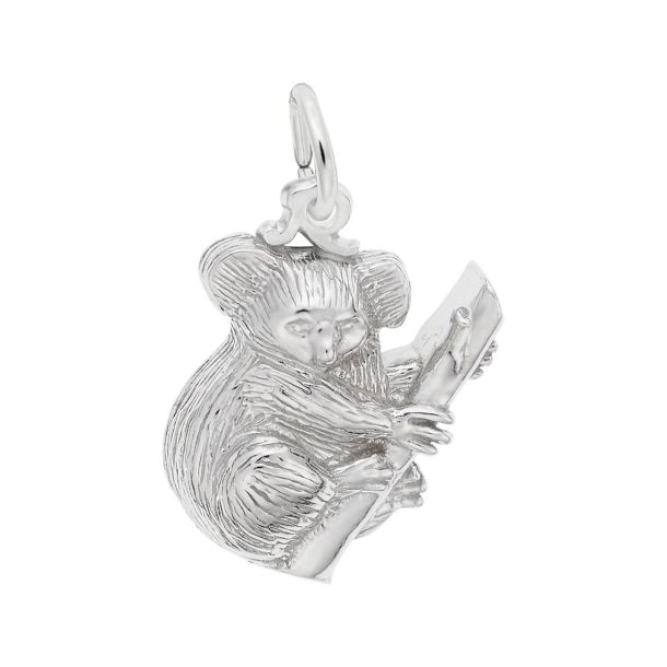 Sterling Silver Koala Bear 3D Charm REEDS Jewelers