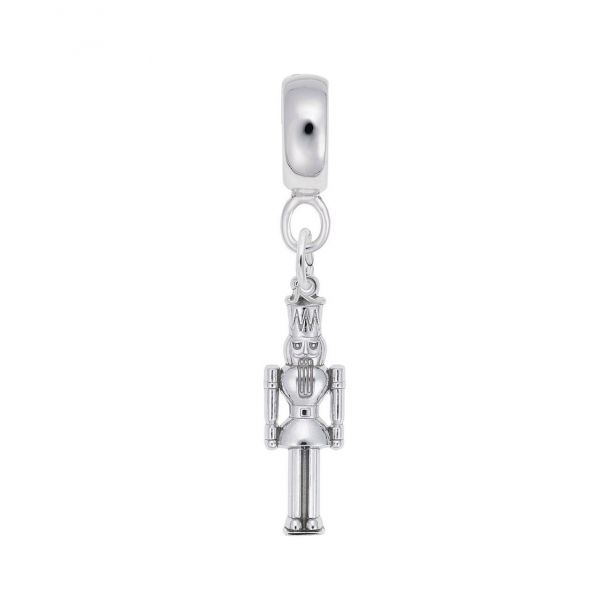 Sterling silver nutcracker charm discount