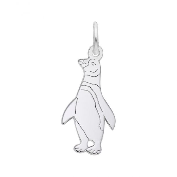 Sterling silver penguin charm online