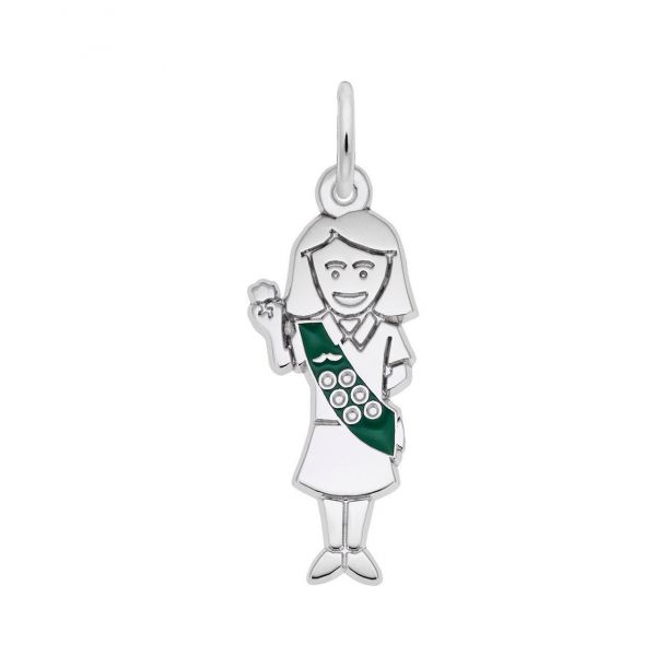 Girl scout pandora top charm