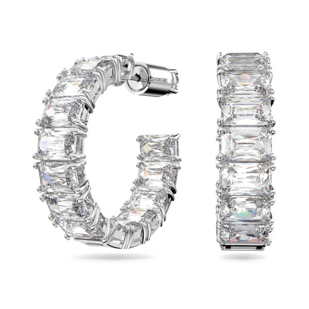 Inside out hoop earrings with swarovski elements crystals shop