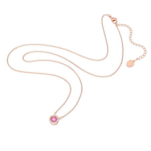 Verschuiving stromen Zeeziekte Swarovski Crystal and Zirconia Sparkling Dance Rose Gold-Tone Plated Purple  Pendant Necklace | REEDS Jewelers