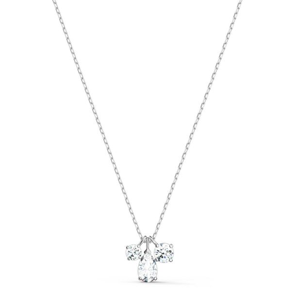 Swarovski Crystal Attract Cluster Pendant Necklace