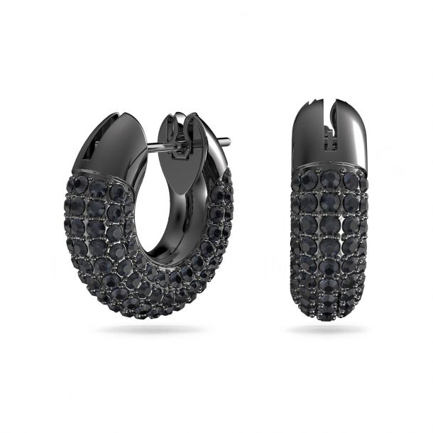 Swarovski black crystal earrings online