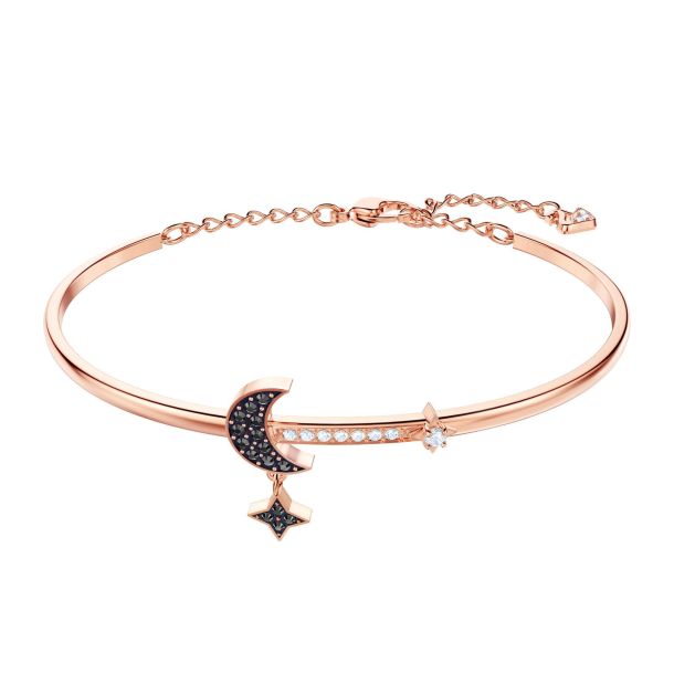 Swarovski duo moon necklace deals
