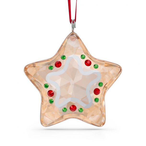 begin personeel kalmeren Swarovski Crystal Holiday Cheers Gingerbread Star Ornament | REEDS Jewelers