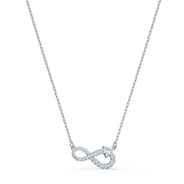 Swarovski crystal on sale infinity necklace