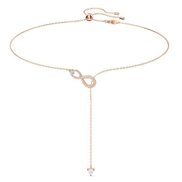 Swarovski Crystal Infinity Y Necklace | REEDS Jewelers