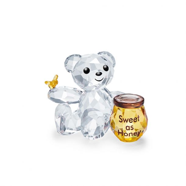 Swarovski Crystal Kris Bear Sweet as Honey Figurine | REEDS Jewelers