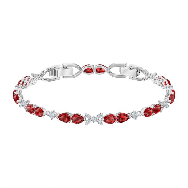 Swarovski red on sale crystal bracelet