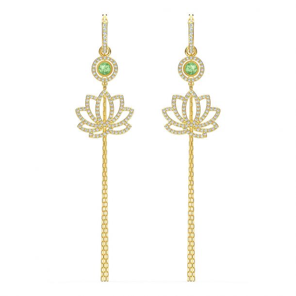 Lotus drop earrings best sale